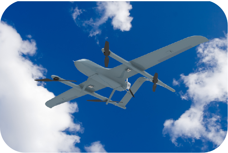 RC-CQ60垂直起降固定翼无人机